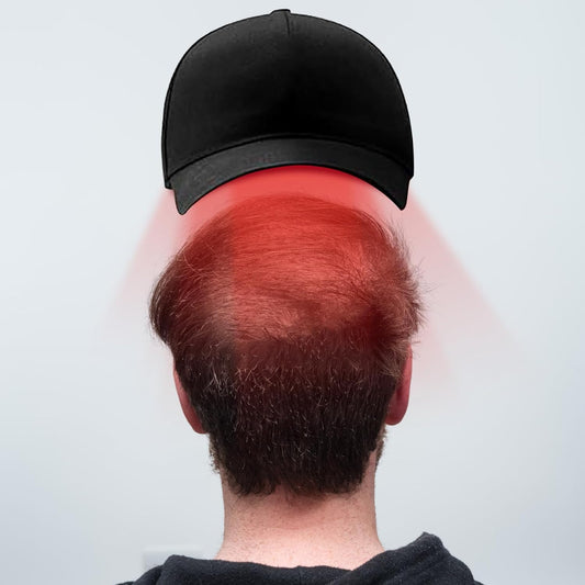 Red Light Hair Care Therapy Cap for Scalp Care & Healthier-Looking Hair