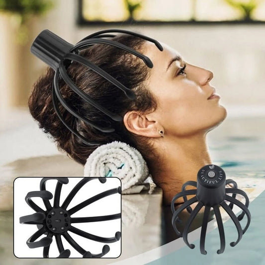 USB Rechargeable Scalp Massager for Relaxation & Daily Head Care