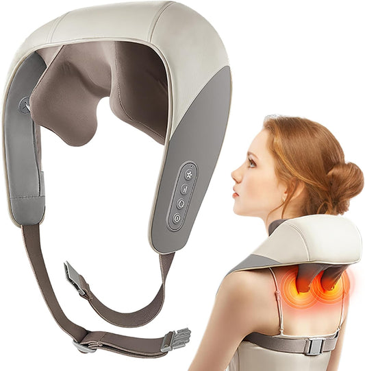 Hands-Free Neck & Shoulder Massager for Deep Relaxation & Everyday Comfort