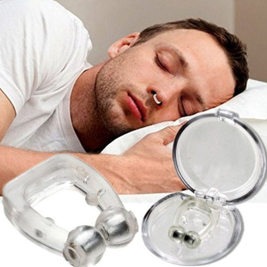 Magnetic Anti-Snoring Nose Clip for Comfortable Sleep Support